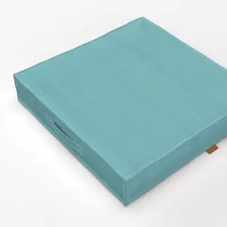 Bodenkissen Textur türkis