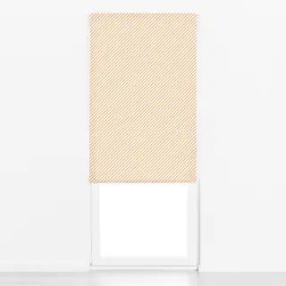 Raffrollo Diagonale Streifen Pfirsich