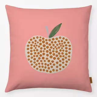 Kissen Punkte Apfel altrosa