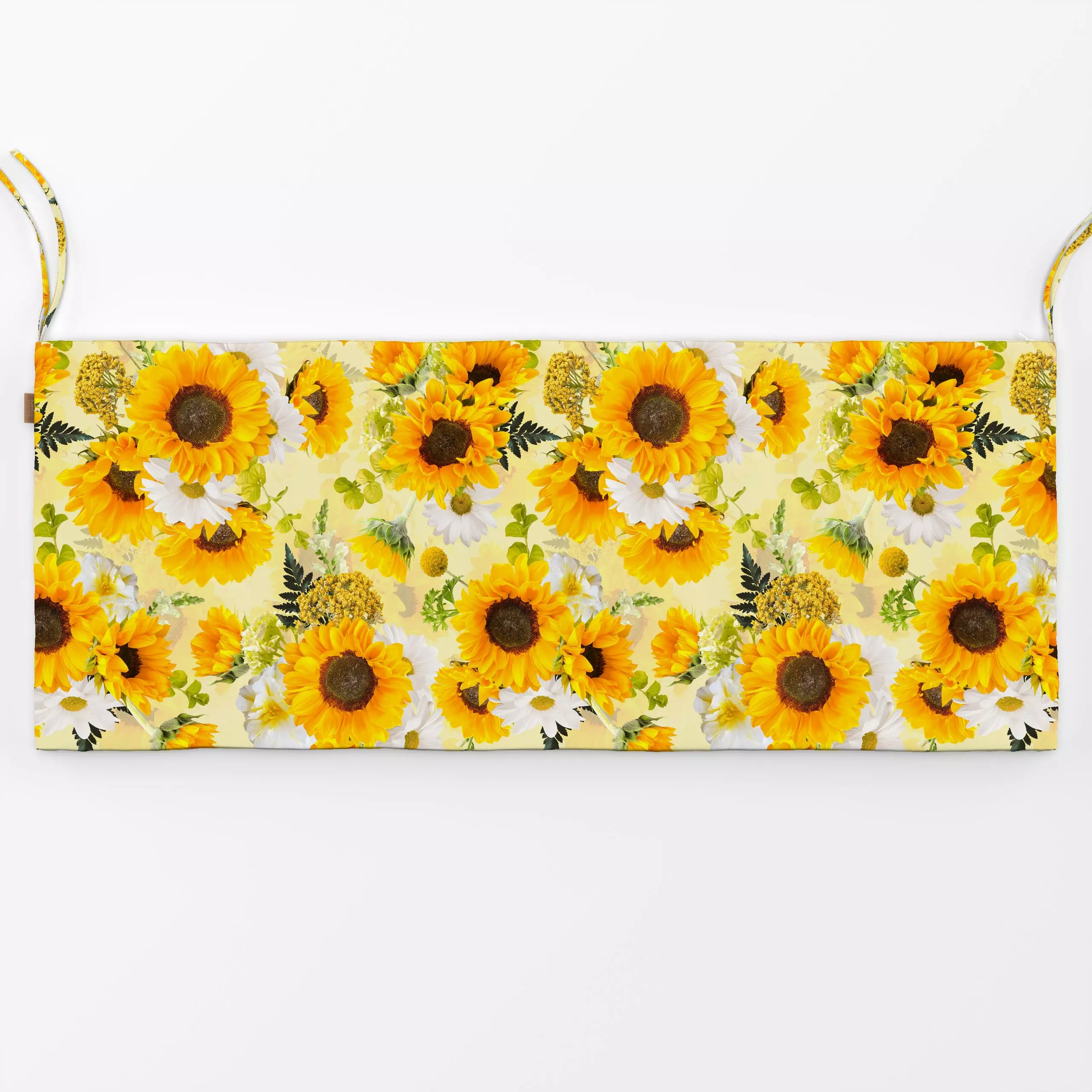 Bankauflage Sunflowers Forever 1 - Blumen & Florales, Pflanzen & Botanik - von „Uta Naumann"; Garten, Sommer, sonnenblumen, ...