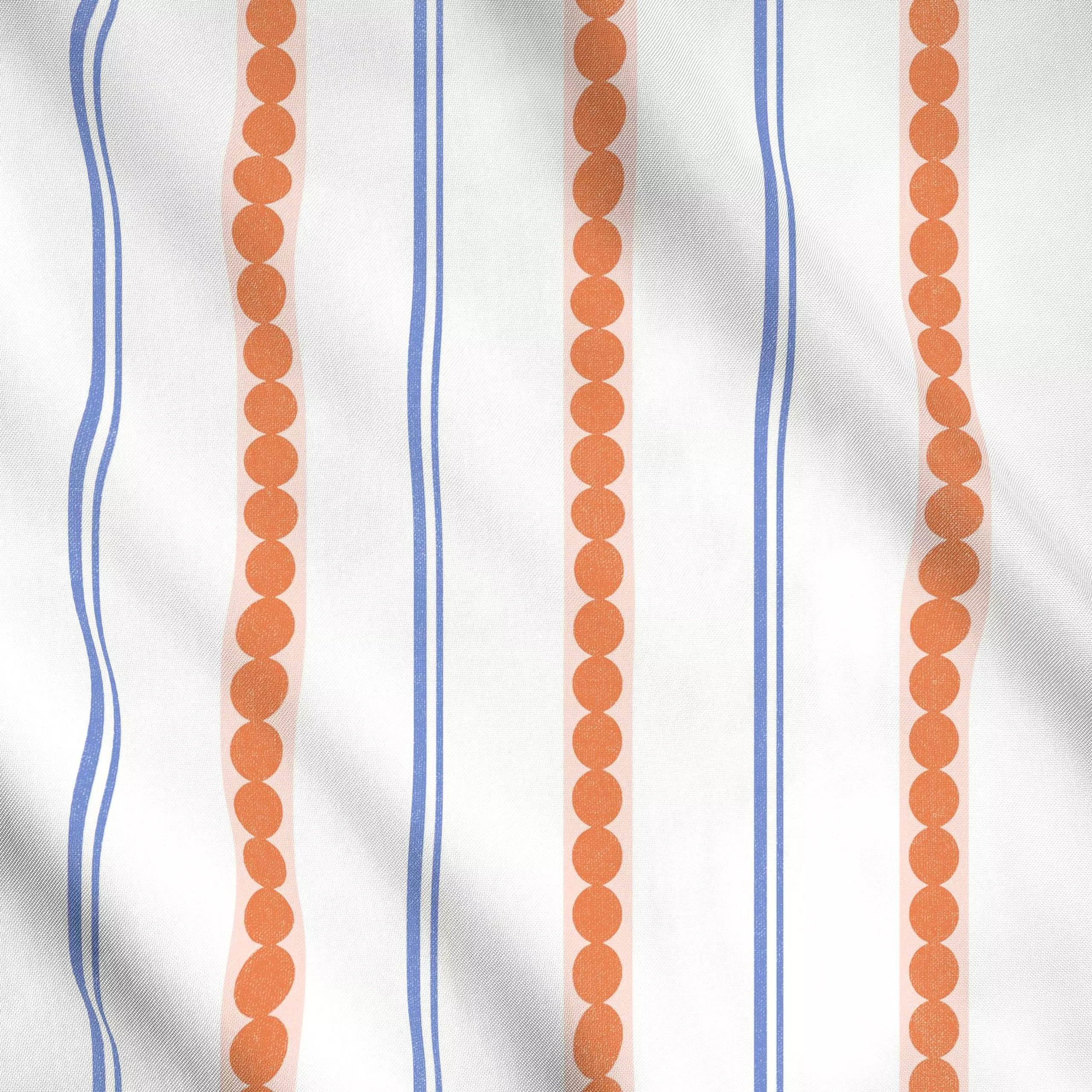 Meterware Coastal preppy Stripes III, gemustert, Sommer, von Bloomery Decor
