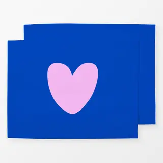 Tischset Birthday Pink Heart
