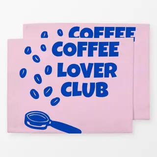 Tischset Coffee Lover Club