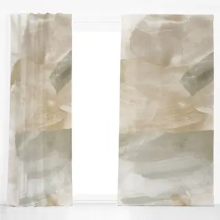 Dekovorhang Earthy abstract strokes 1