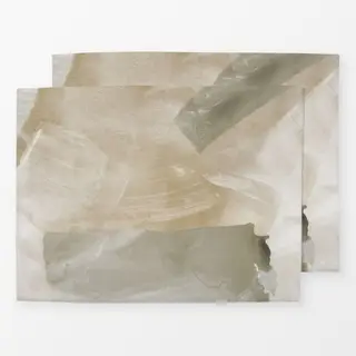 Tischset Earthy abstract strokes 1