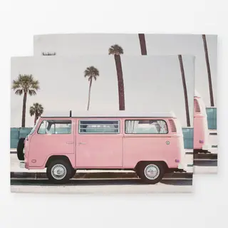 Tischset Pink Van