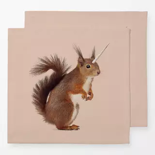 Servietten Einhörnchen