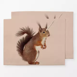 Tischset Einhörnchen