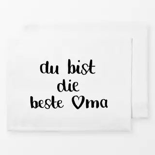 Tischset Du bist die beste Oma