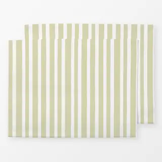 Tischset Stripes Green