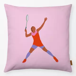 Kissen Badminton Player 3