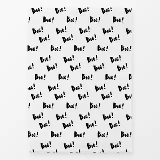 Geschirrtuch Boo! Halloween Lettering