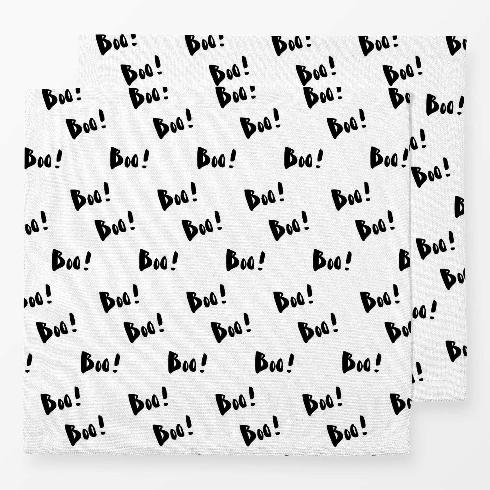 Servietten Boo! Halloween Lettering Boo! Halloween Lettering