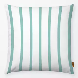 Kissen Schmale Streifen Türkis