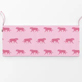 Bankauflage pink tiger pattern