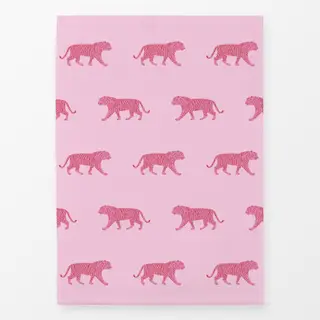 Geschirrtücher pink tiger pattern