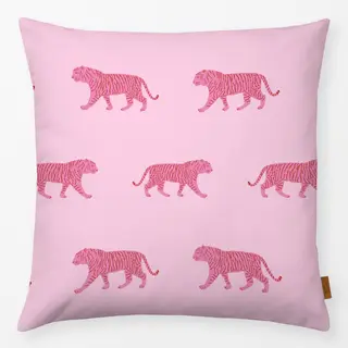 Kissen pink tiger pattern