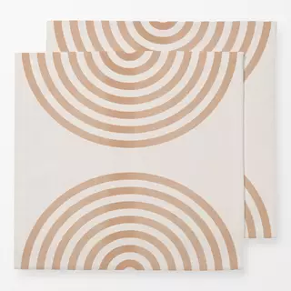 Servietten Retro Rainbow