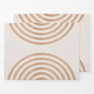 Tischset Retro Rainbow