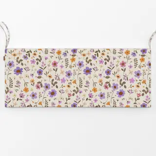 Bankauflage Frühlingsblumen bunt