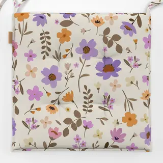 Sitzkissen Frühlingsblumen bunt