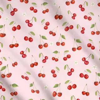 Meterware Vintage preppy Cherries |