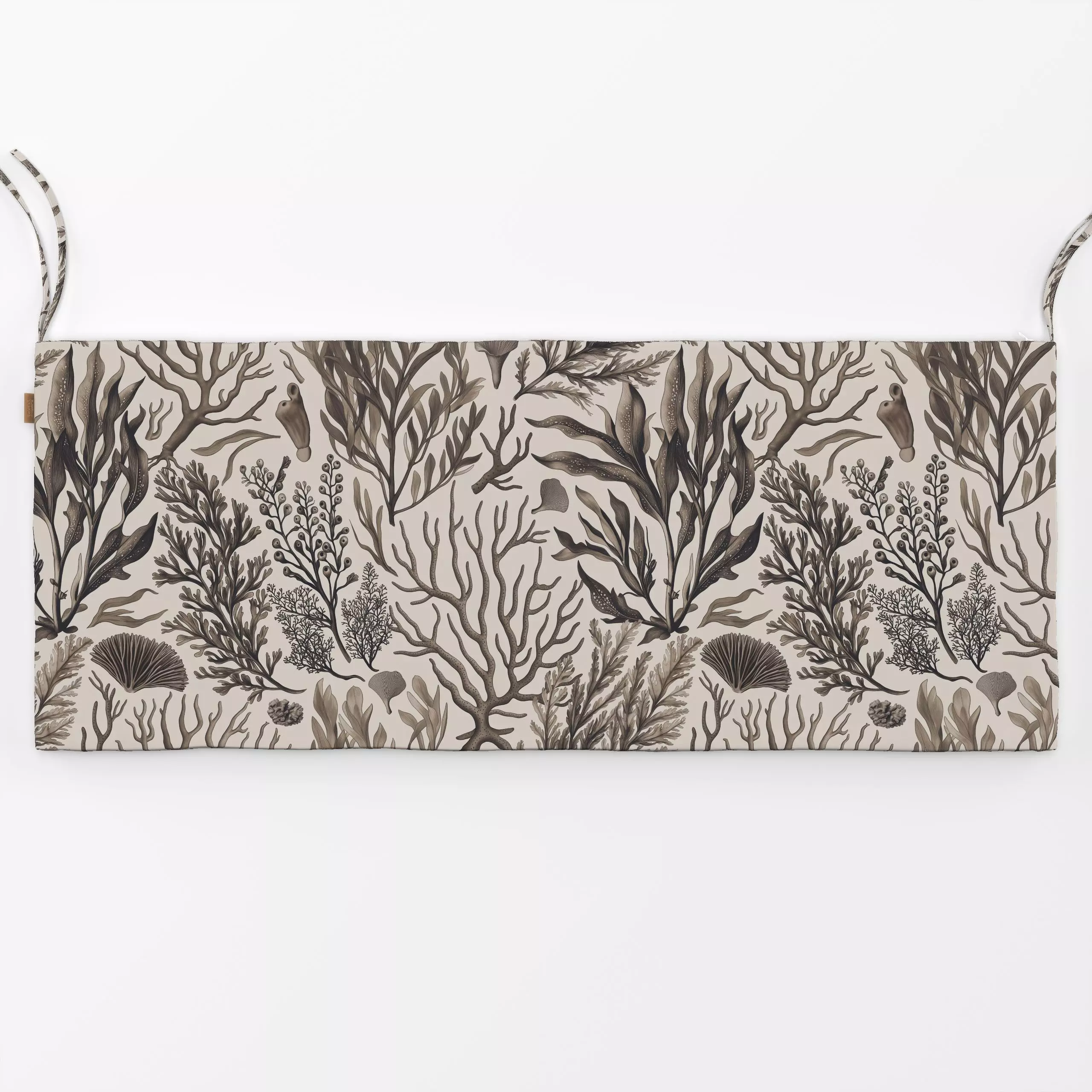 Bankauflage Mystical Ocean Beige - Natur & Landschaft, Pflanzen & Botanik - von „Andrea Haase"; Ozean, Meer, Unterwasserwelt...