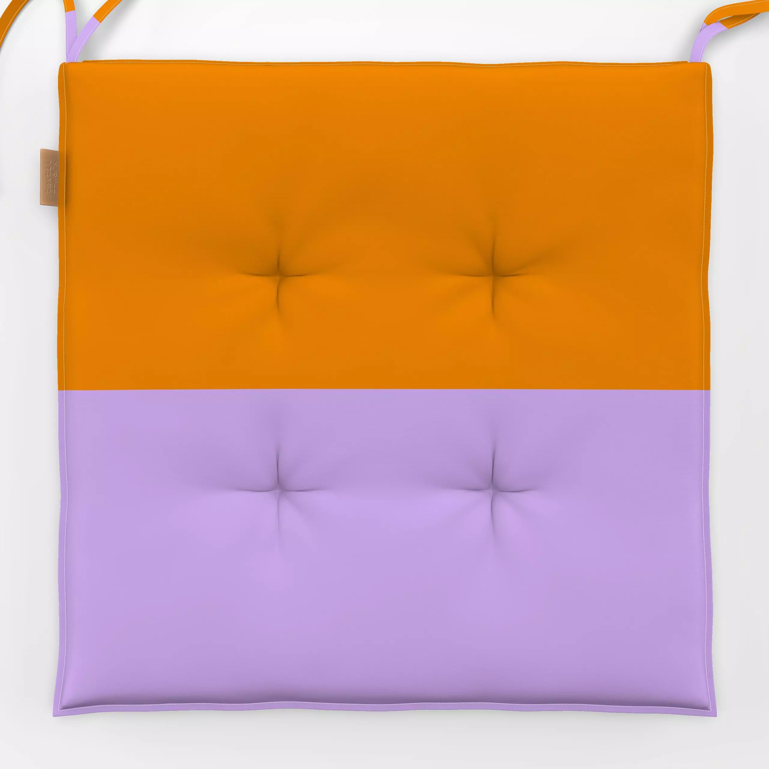 Sitzkissen Streifen - Symbole & Muster - von „Julia Schumacher"; Streifen, Happy, gestreift, juliaschumacher, horizontal, Ha...