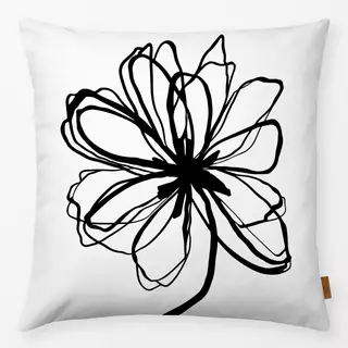 Kissen Ink Flower III