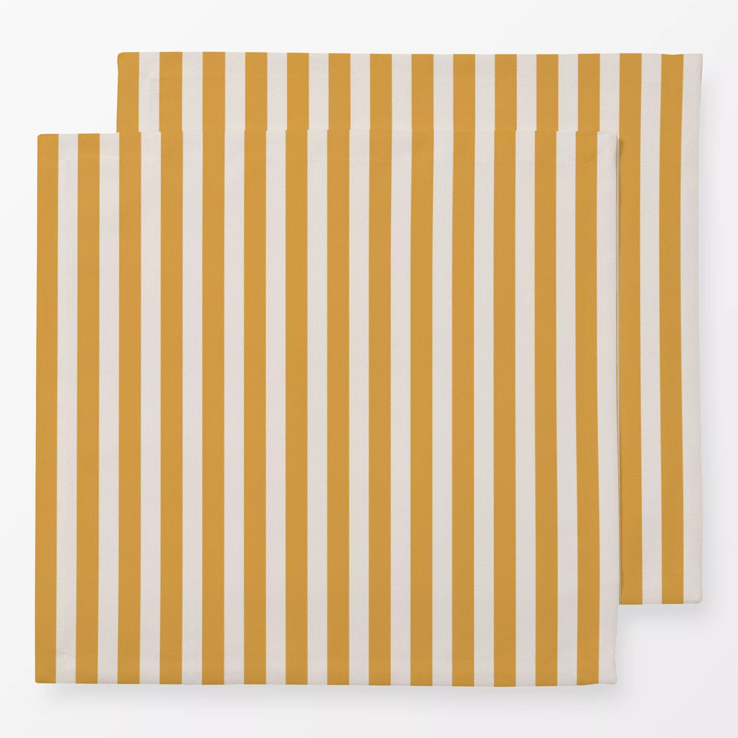 Servietten Stripes Senfgelb - Symbole & Muster - von „textilwerk"; Illustration, skandinavisch, Weihnachten, beige, weihnach...