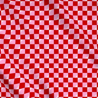 Meterware Karomuster Organisch