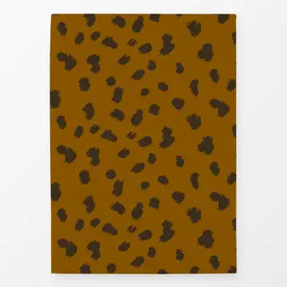 Geschirrtücher Wild Cat Brushstrokes brown