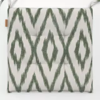 Sitzkissen Ikat Green