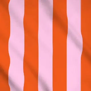 Meterware Bold Stripes Pink Orange