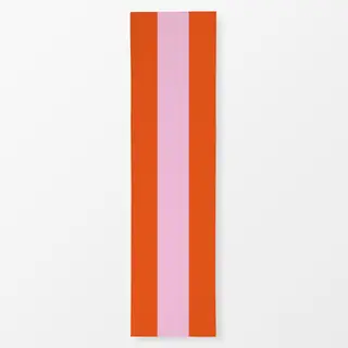 Tischläufer Bold Stripes Pink Orange