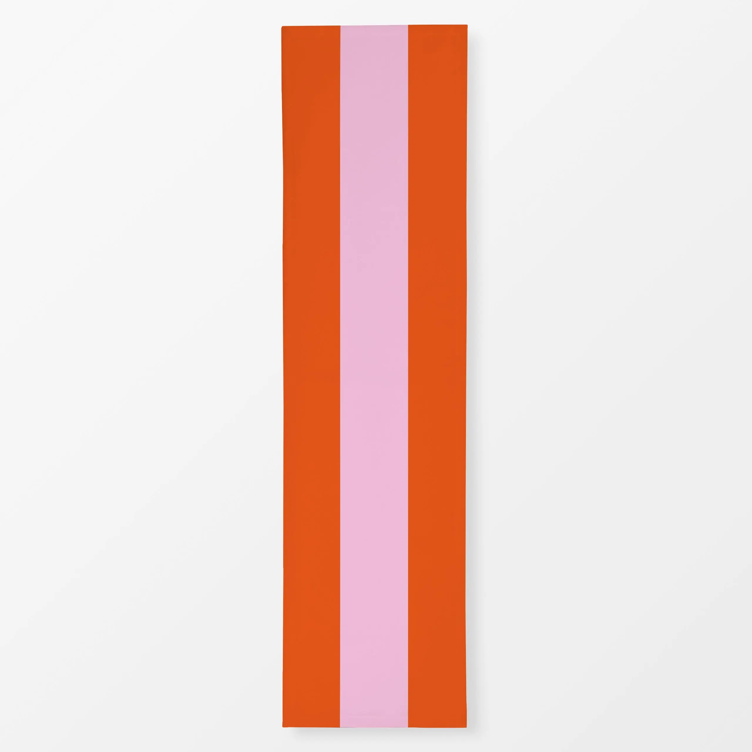 Tischläufer Bold Stripes Pink Orange - Sommer, Symbole & Muster - von „Jana Moßmann"; Sommer, stripes, bold, streifenliebe, ...
