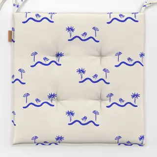 Sitzkissen Strandtag