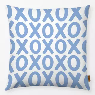 Kissen xoxo kisses & hugs blau
