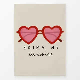 Geschirrtücher Herzbrille sunshine