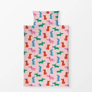 Bettwäsche Bunte Hunde