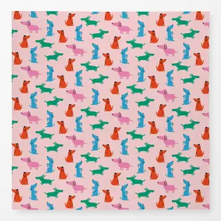 Tischdecke Bunte Hunde