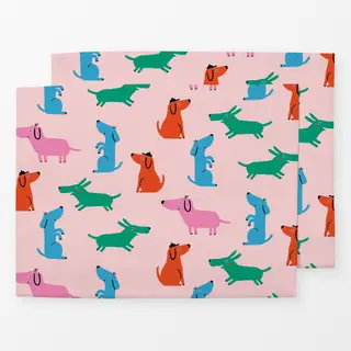 Tischset Bunte Hunde