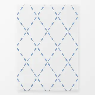 Geschirrtücher Rautenmuster blau