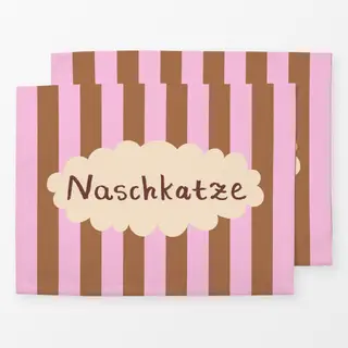 Tischset Naschkatze