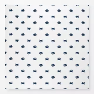 Tischdecke Krabben white navy