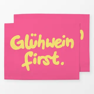 Tischset Glühwein First 2