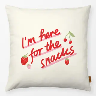 Kissen I‘m here for the snacks