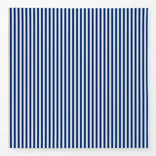 Tischdecke Streifen blau-gelb
