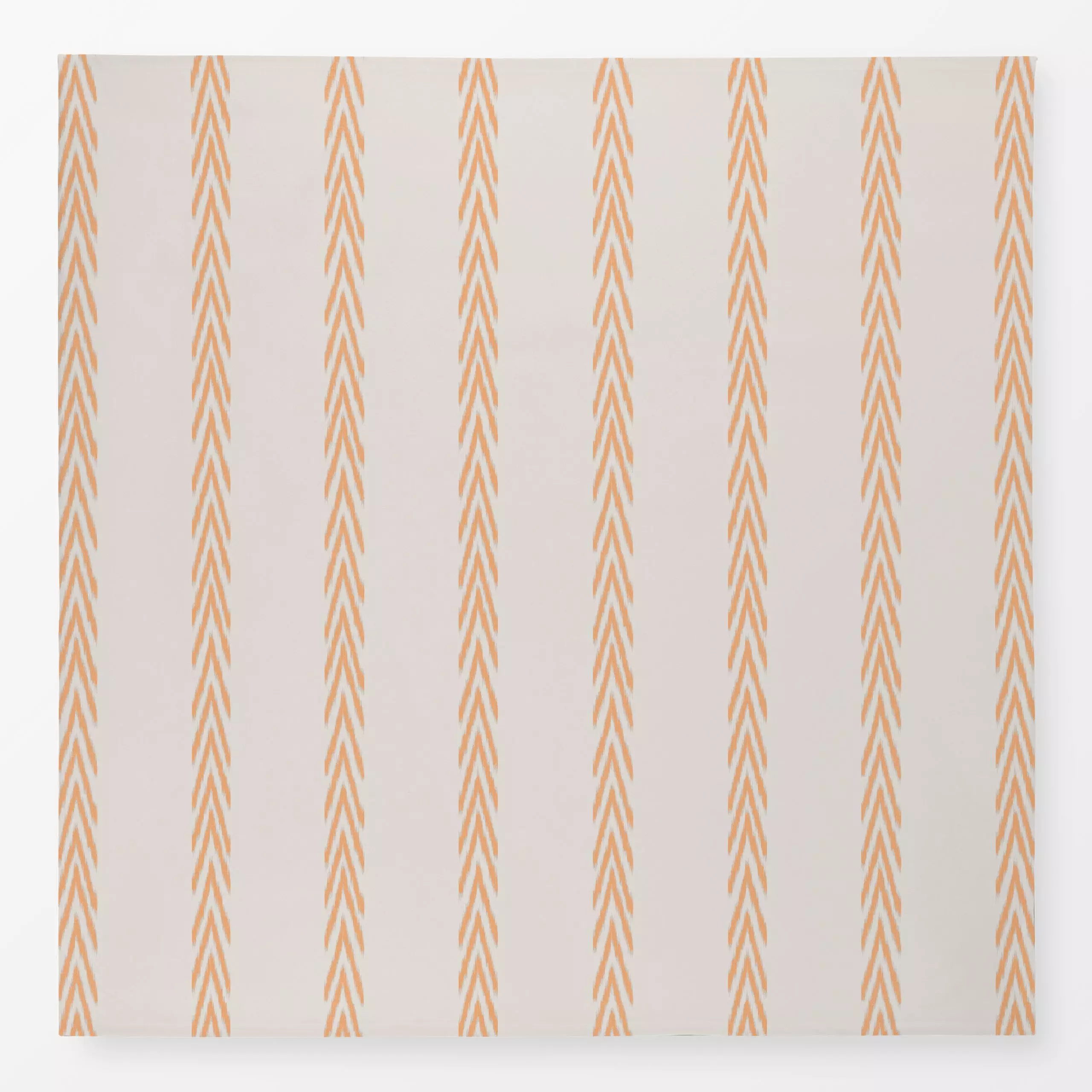 Tischdecke Stripes Ikat Orange - Symbole & Muster, Reise - von „Studio Kesse"; marrakesch, marrokko, boho, Streifen, Orange,...