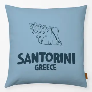 Kissen Santorini Greece Sea Shell